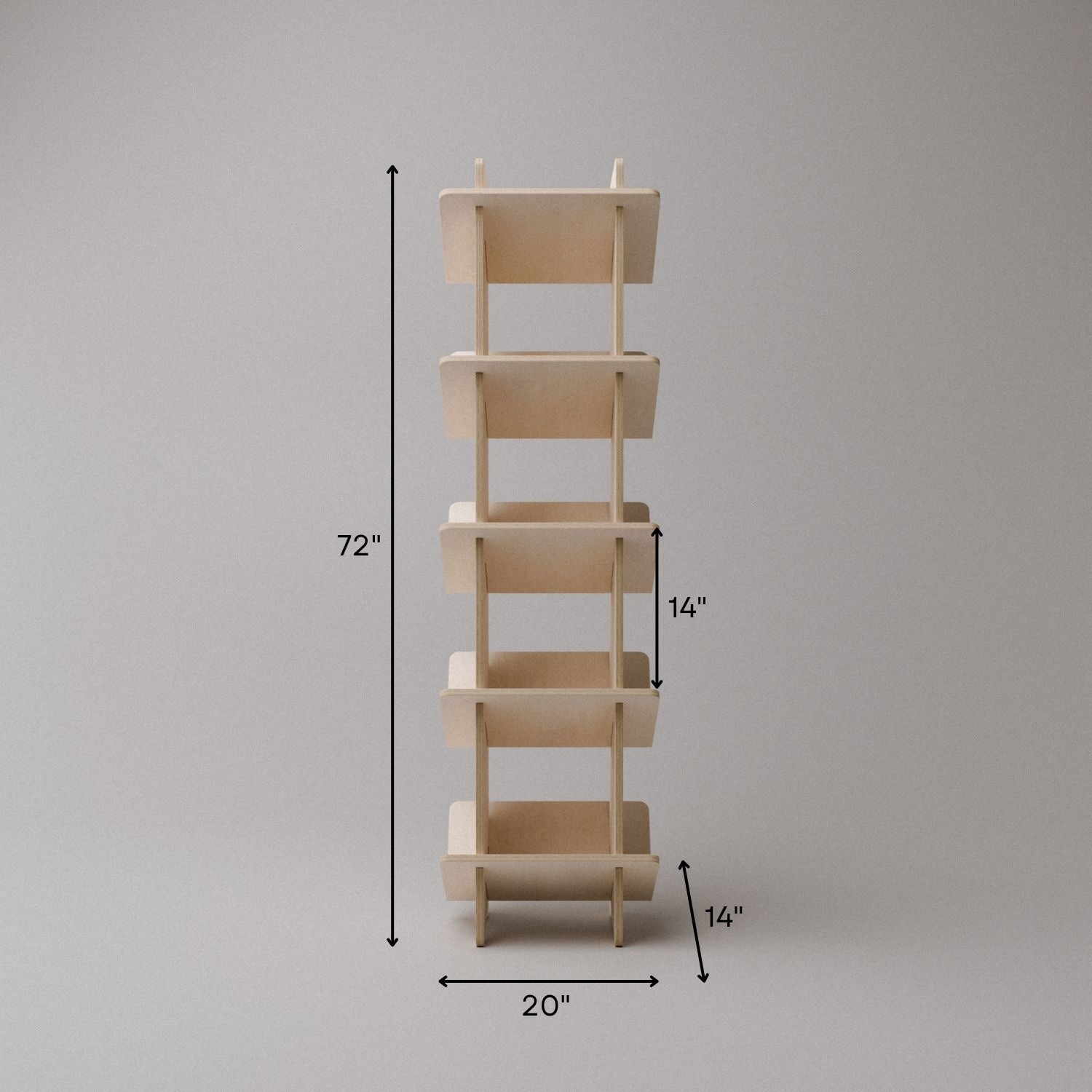 The "Oslo" Bookcase