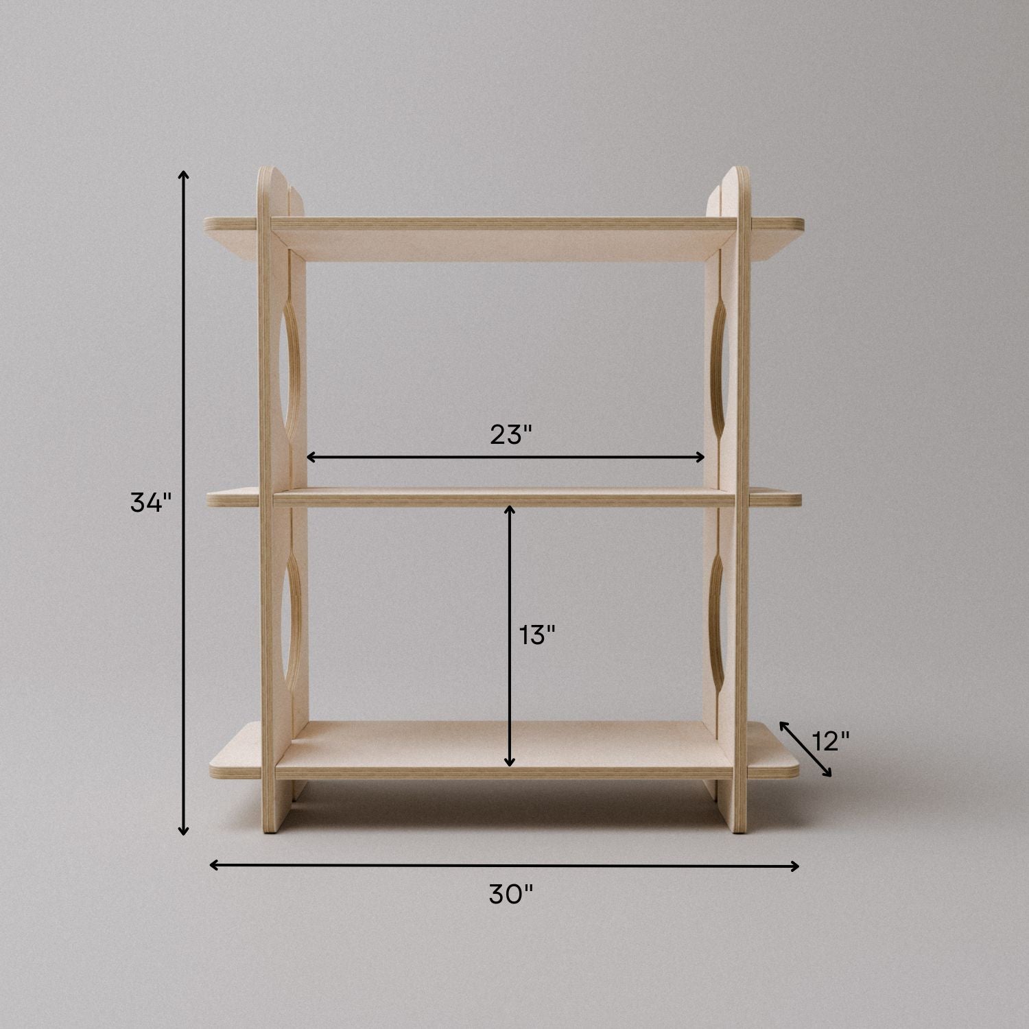 The "Stockholm" Floor Shelf