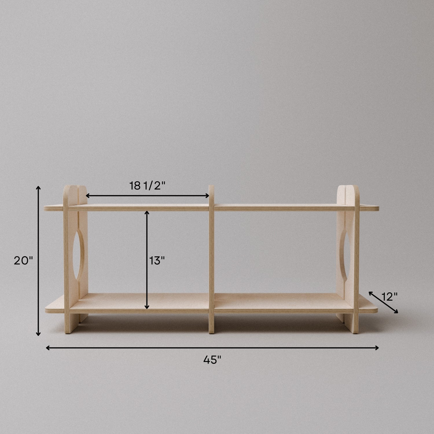 The "Stockholm" Floor Shelf