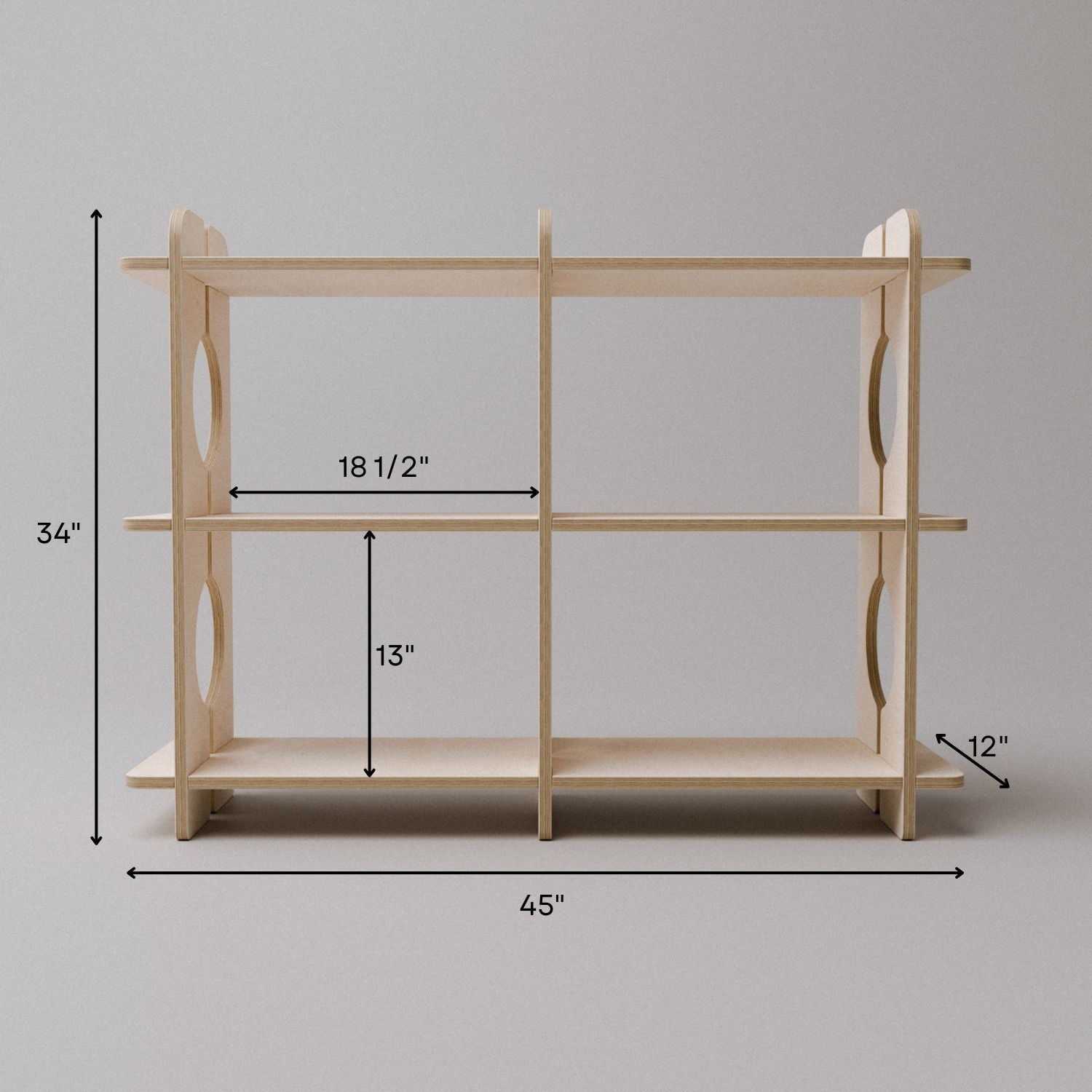The "Stockholm" Floor Shelf