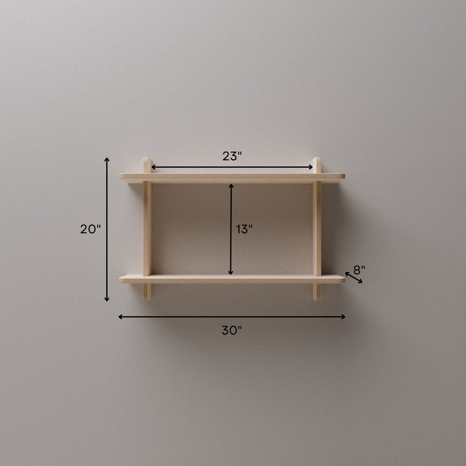 The "Uppsala" Wall Shelf