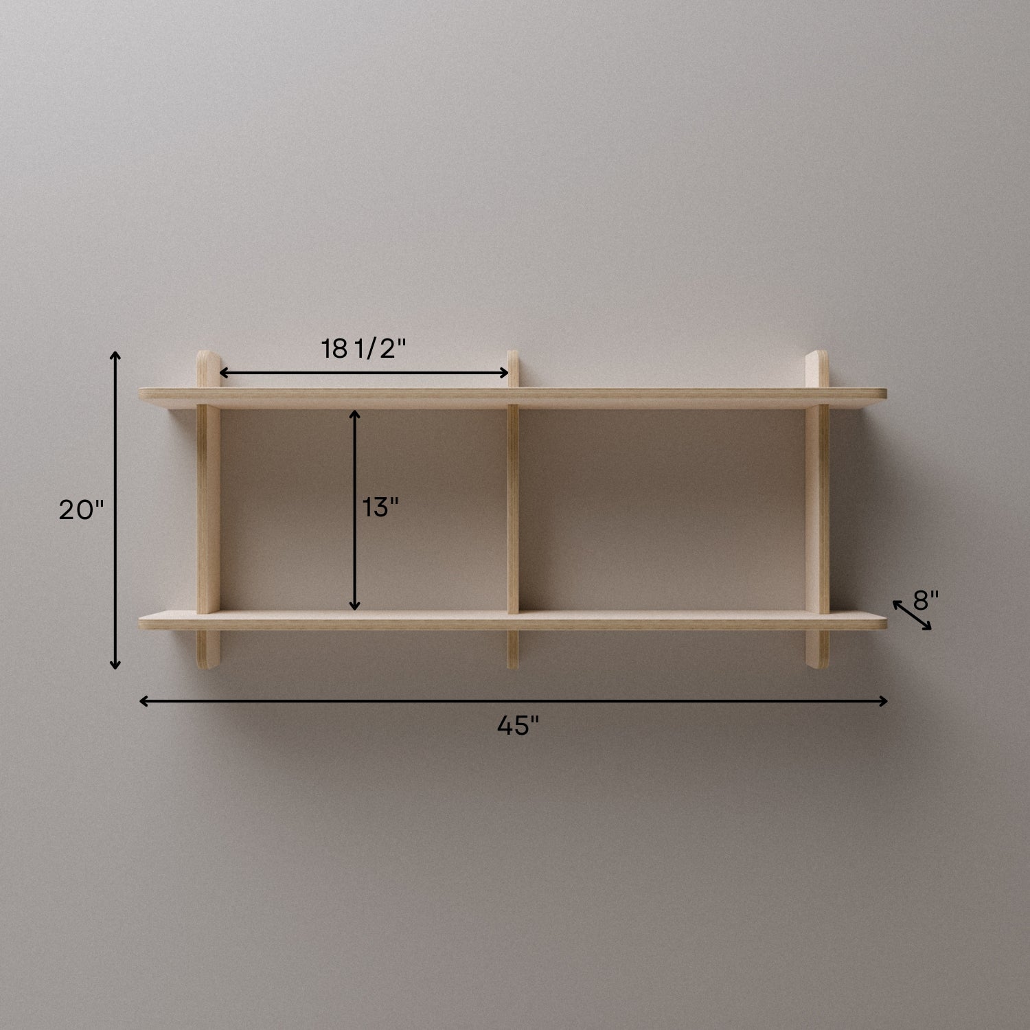 The "Uppsala" Wall Shelf